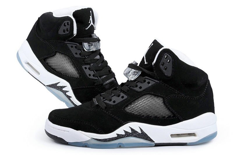 Air Jordan 5 Women Shoes Black Online